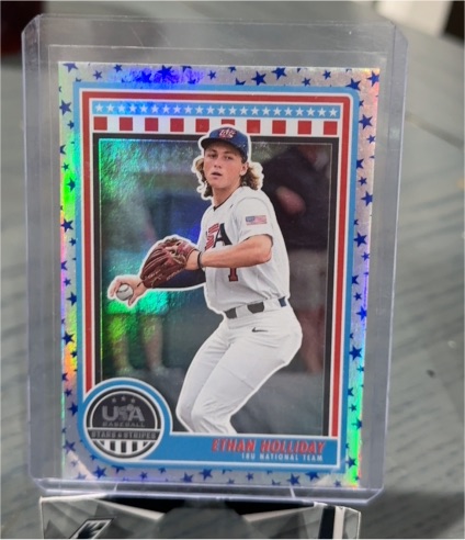 2025 Panini Stars and Stripes #14 Ethan Holliday — front