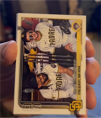 2025 Topps Update #US221 Cool Customers Fernando Tatís Jr. Jackson Merrill — front