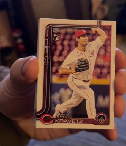2025 Topps Update #US280 Evan Kravetz — front
