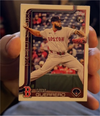 2025 Topps Update #US36 Luis Guerrero — front