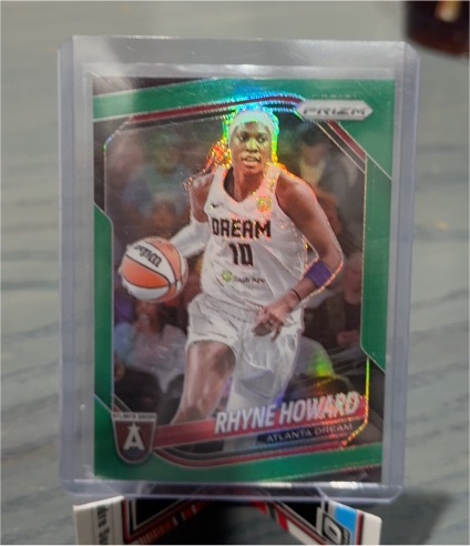 2025 Panini Prizm WNBA #11 Rhyne Howard Green Prizm — front
