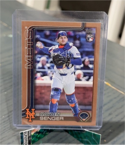 2025 Topps Update Series #US126 Hayden Senger — front