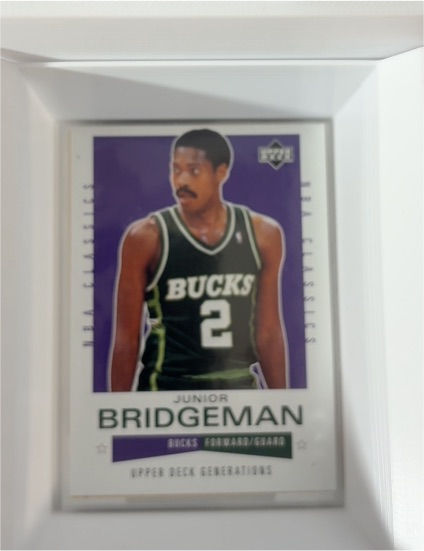 2002 Upper Deck NBA Classics #N/A Junior Bridgeman — front