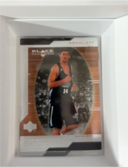 1999-00 Upper Deck Black Diamond Diamond Cut AJ Bramlett #120 Rookie — front