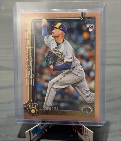 2025 Topps Update Series #US326 James Meeker — front