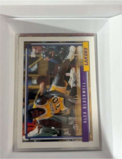 1992-93 Topps #371 Alex Blackwell — front