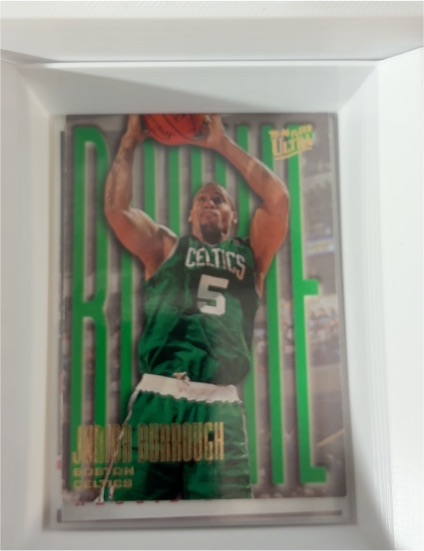 1995-96 Fleer Ultra #267 Junior Burrough — front