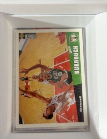 1996-97 Collector's Choice #207 Junior Burrough — front
