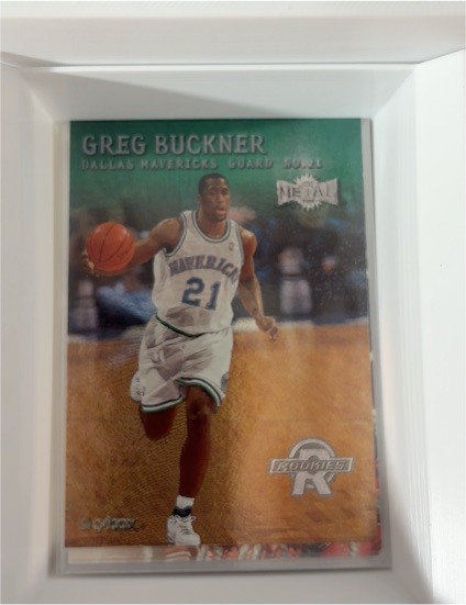 1999-00 SkyBox Metal #162 Greg Buckner — front