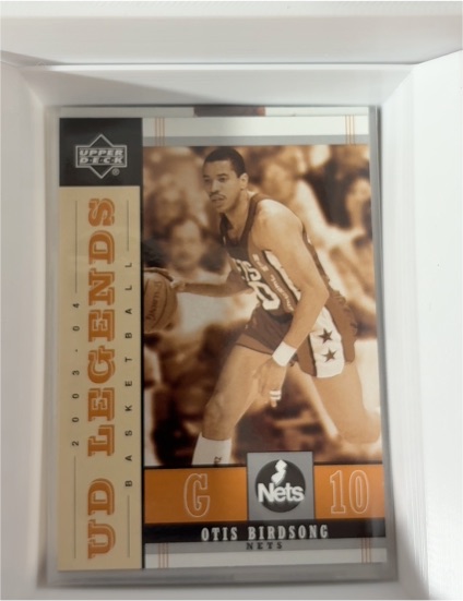 2003-04 Upper Deck Legends Throwback #56 Otis Birdsong — front