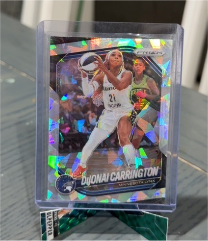 2025 Panini Prizm WNBA #9 DiJonai Carrington — front