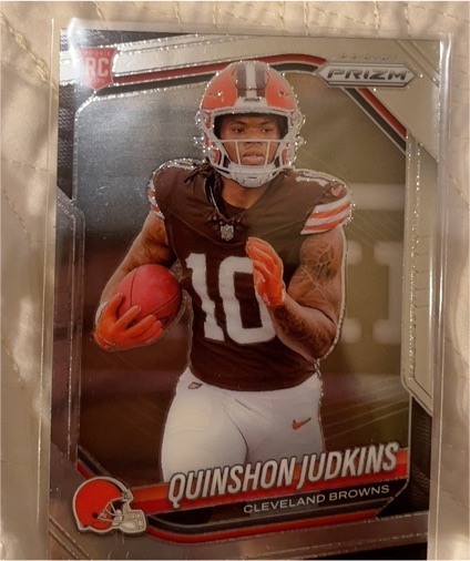 2025 Panini Prizm #313 Quinshon Judkins — front