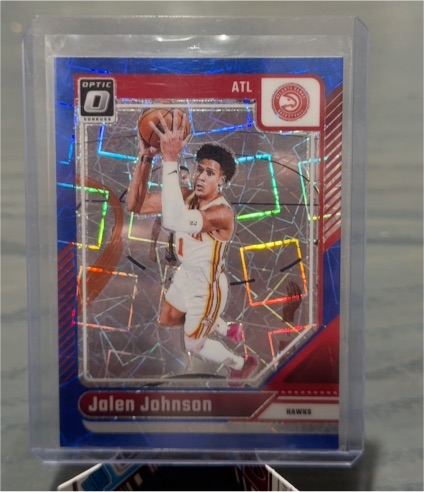 2024-25 Panini Donruss Optic #79 Jalen Johnson — front