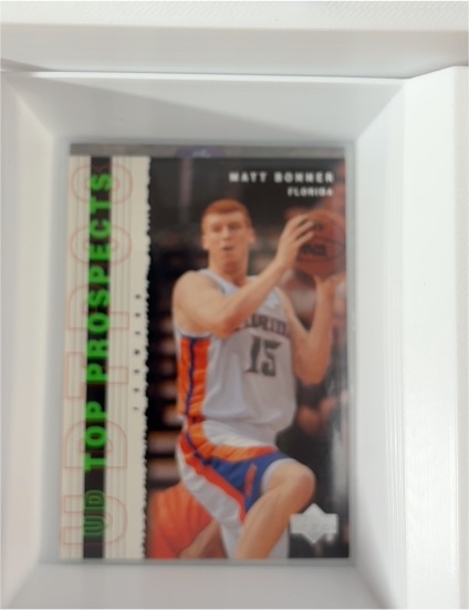 2003-04 Upper Deck Top Prospects #52 Matt Bonner — front