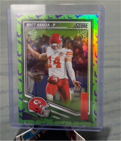 2025 Panini Score #288 Matt Araiza — front