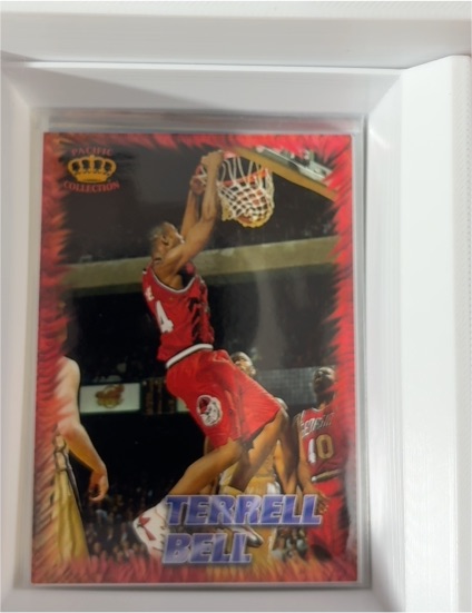 1996 Pacific Collection #RR-3 Terrell Bell — front