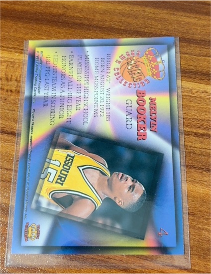 1995 Signature Rookies Kromax #40 Melvin Booker — front