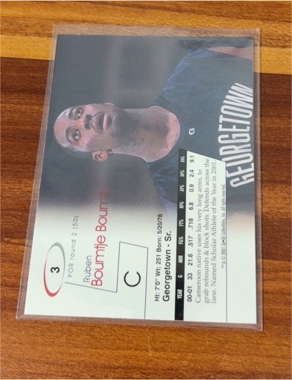 2000 Unknown #3 Boubacar Bournette — front