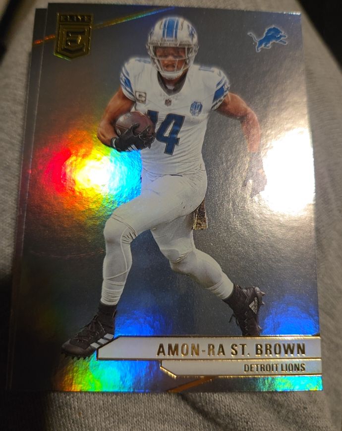 2024 Panini Donruss Elite #87 Amon-Ra St. Brown Detroit Lions — front