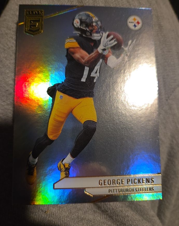 2024 Panini Donruss Elite #3 George Pickens Pittsburgh Steelers — front