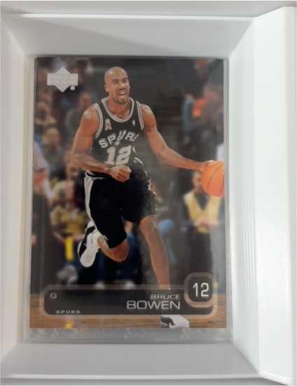 2007-08 Upper Deck #25 Bruce Bowen — front