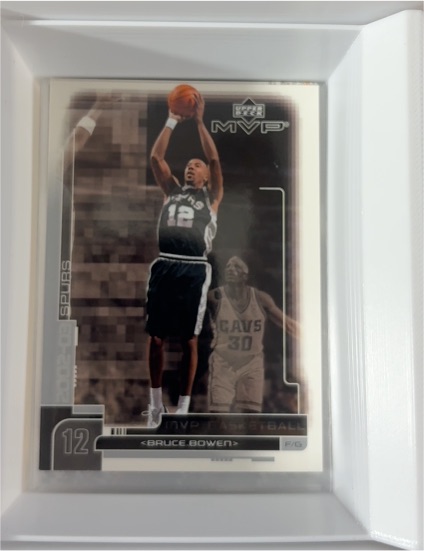 2002-03 Upper Deck MVP #163 Bruce Bowen — front