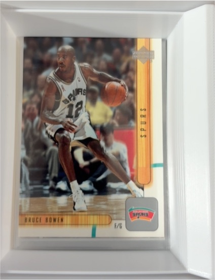 2001-02 Upper Deck #374 Bruce Bowen — front