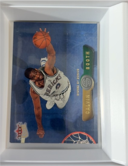 1998-99 Fleer SPx Finite #29 Calvin Booth — front