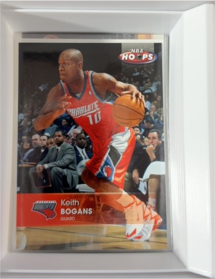 2005-06 NBA Hoops #10 Keith Bogans — front