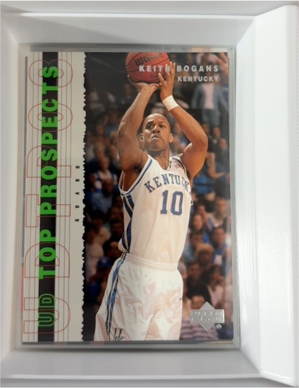 2003-04 Upper Deck UD Top Prospects #36 Keith Bogans — front