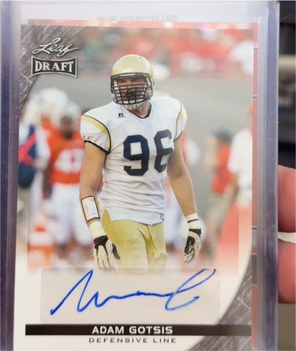 2016 Leaf Draft Autographs #A-AG1 Adam Gotsis — front
