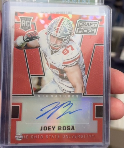 2016 Panini Prizm Collegiate Draft Picks #101 Joey Bosa RC — front