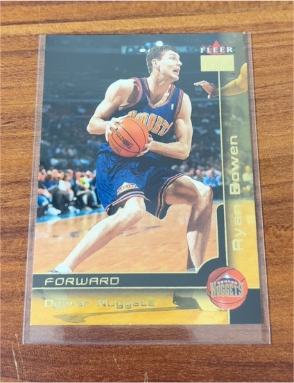 2000 Fleer Basketball Ryan Bowen Denver Nuggets — front