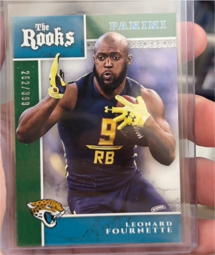 2017 Panini The Rooks #RO-LF Leonard Fournette — front