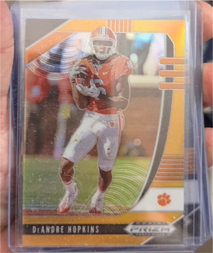 2020 Panini Prizm Draft Picks #28 DeAndre Hopkins Clemson Tigers — front