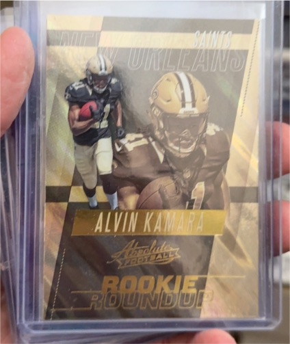 2017 Panini Absolute #13 Alvin Kamara Rookie Roundup — front