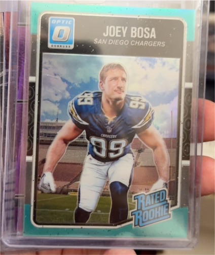 2016 Donruss Optic #175 Joey Bosa Rated Rookie — front