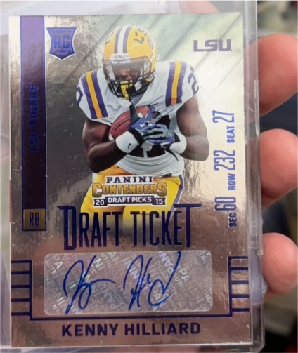 2015 Panini Contenders Draft Picks #263 Kenny Hilliard — front