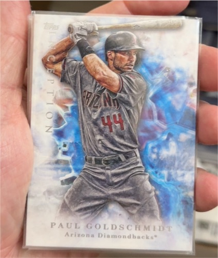 2017 Topps Inception #5 Paul Goldschmidt — front