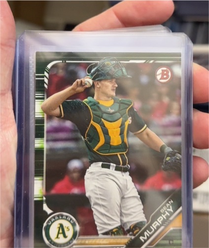 2019 Bowman Prospects Camo #BP-144 Sean Murphy — front