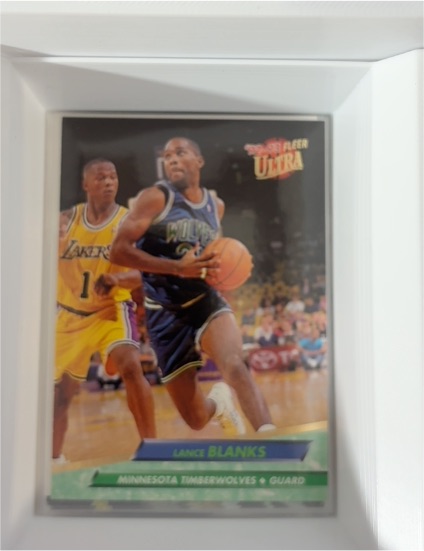1992-93 Fleer Ultra #303 Lance Blanks — front