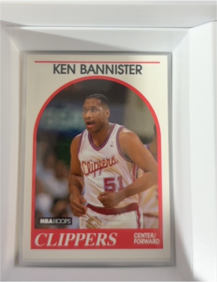 1989-90 NBA Hoops #326 Ken Bannister — front