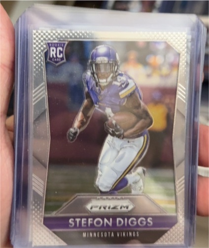 2015 Panini Prizm #285 Stefon Diggs — front
