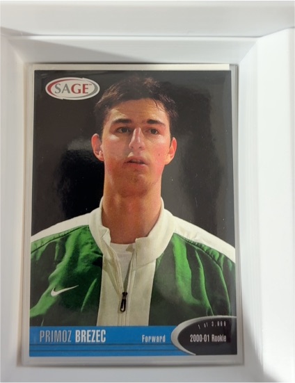 2000 SAGE Hit #49 Primoz Brezec — front
