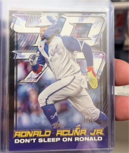 2024 Topps Series 2 #RAJ-9 Ronald Acuña Jr. Don't Sleep on Ronald — front