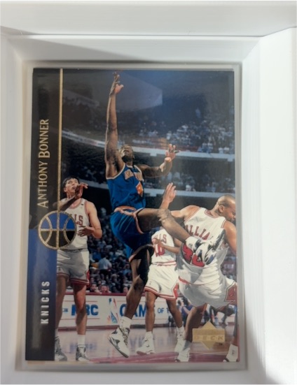 1994-95 Upper Deck #139 Anthony Bonner New York Knicks — front