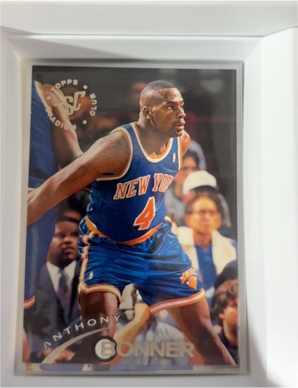 1994-95 Topps Stadium Club #173 Anthony Bonner New York Knicks — front