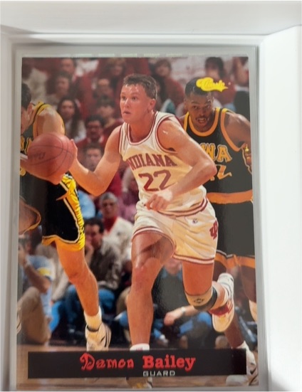 1994 Classic #18 Damon Bailey — front