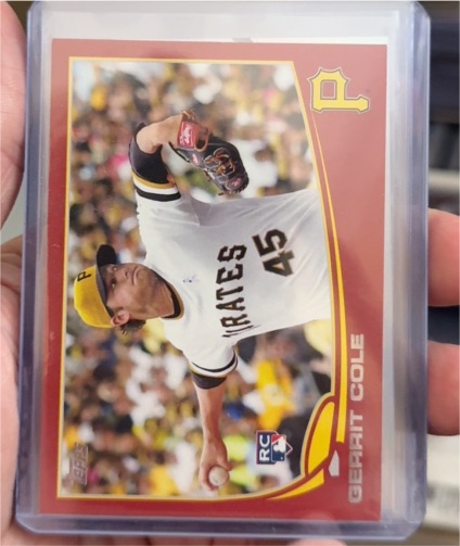2013 Topps Update #US150 Gerrit Cole — front