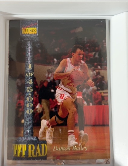 1994 Signature Rookies Tetrad #XLIII Damon Bailey — front